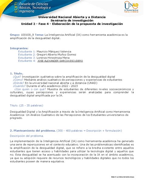 Anexo Fase Elaboraci N De La Porpuesta De Investigaci N Fase Ii