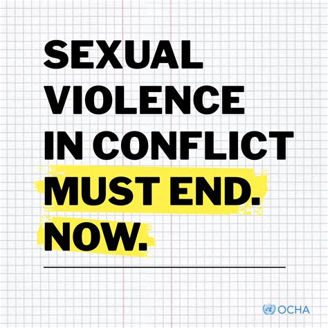 Un Humanitarian On Twitter Sexual Violence In Conflict Is A Human Rights Violation And A Grave