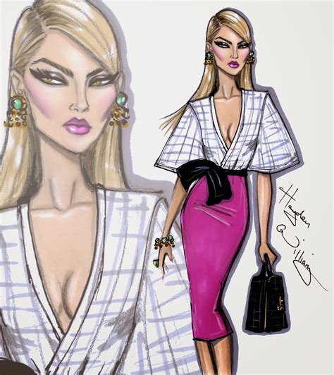 Hayden Williams Fashion Illustrations Picture Perfect Beautiful By Hayden Williams