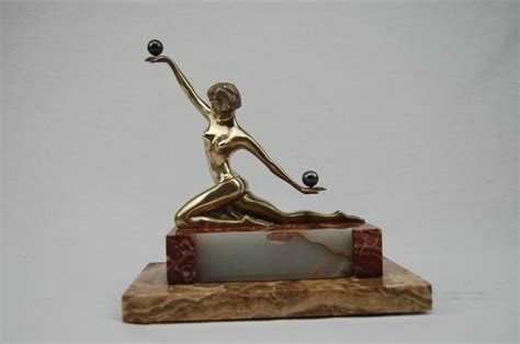 Juggling Nude Art Deco Sculpture Catawiki