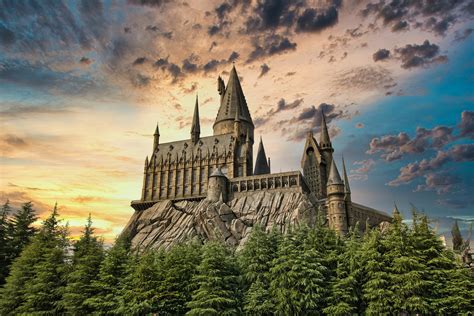 Harry Potter Hogwarts Castle Wall Sticker Wall Decal Removable Etsy