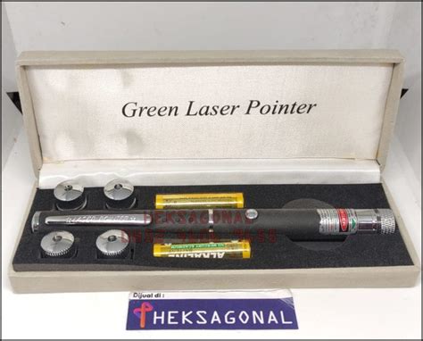 Jual Green Laser Pointer Mata Laser Hijau Bpn Heksagonal