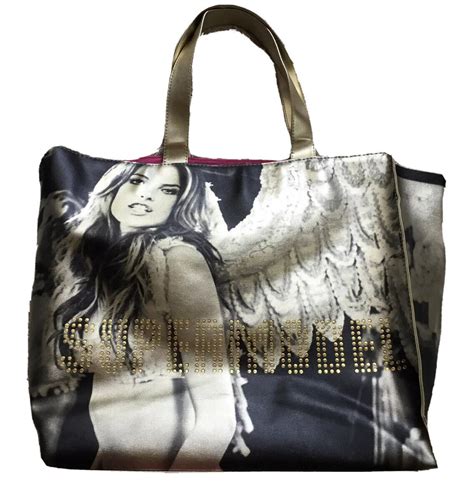 Victorias Secret Heidi Klum Super Model Vintage Tote Gem