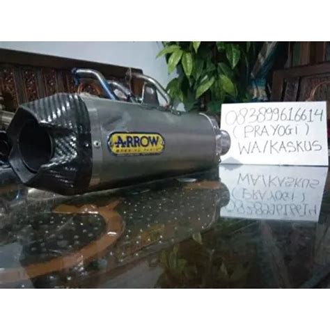 Jual G B M Knalpot Arrow Works Competition Titanium Fullsystem Knalpot