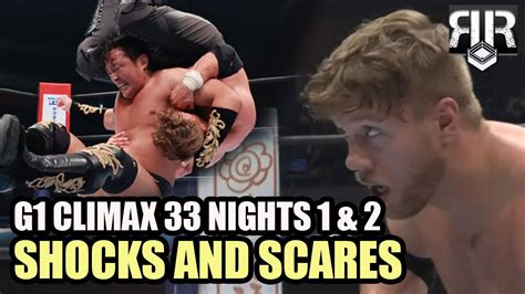 NJPW G1 Climax 33 Nights 1 And 2 Review Shocks And Scares YouTube