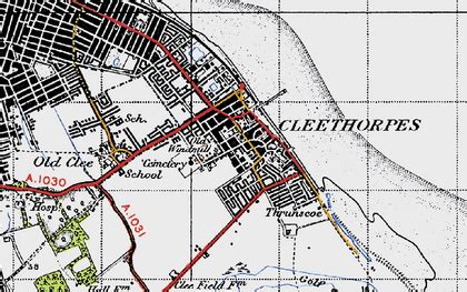 Thorpe Park Cleethorpes Map