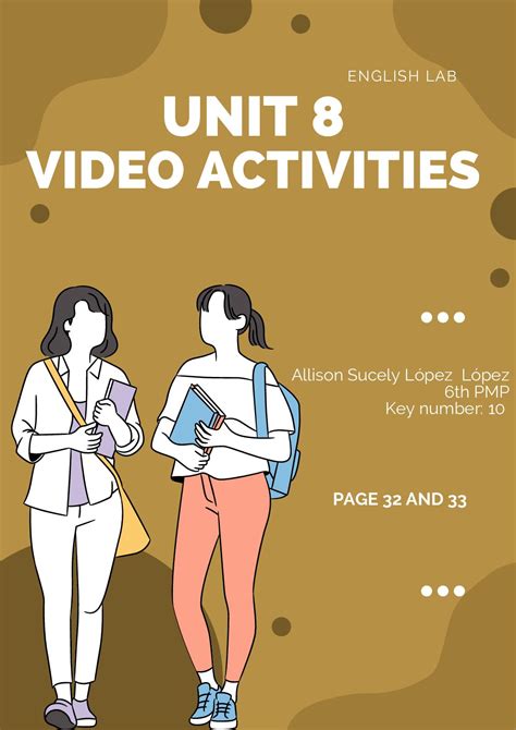 Calaméo Unit 8 Video Activities