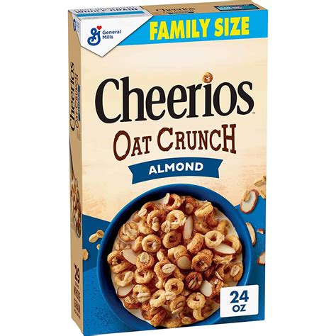 Is Cheerios Oat Crunch Almond Cereal Healthy Ingredients And Nutrition Facts Cereal Secrets