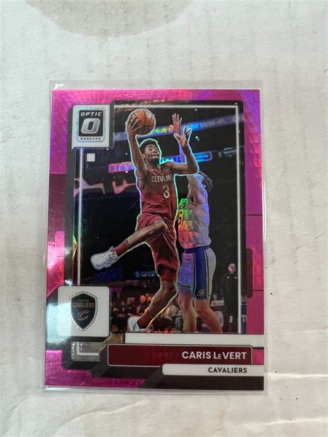 Caris LeVert 2022 23 Donruss Optic Hyper Pink Prizm 85 NrMt EBay