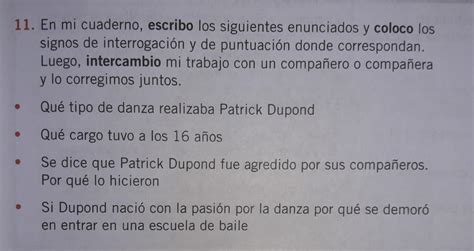 Escribo Los Siguientes Enunciados Y Colocar Los Signos De Interrogaci N