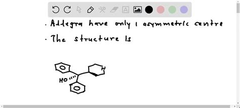 Solved Allegra Shown Below Pharmaceutical Used For Allergy Relief