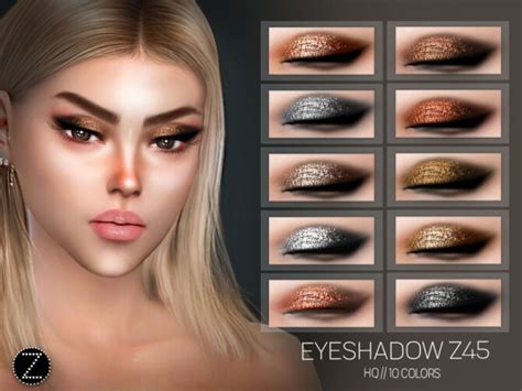 EYESHADOW Z45 By ZENX At TSR Sims 4 CC