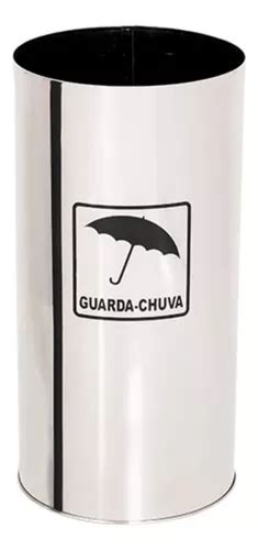 Porta Guarda Chuvas De Inox X Cor Prateado Porta Guarda Chuva