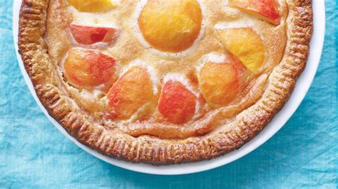 Peach Custard Pie Recipe Martha Stewart