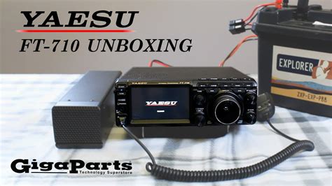 Yaesu Ft Unboxing Gigaparts Youtube