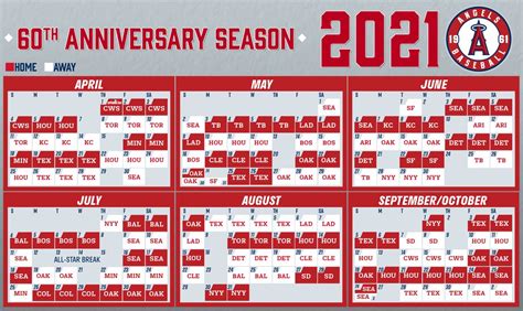 Angels Baseball Schedule 2022 Printable - Printable Schedule