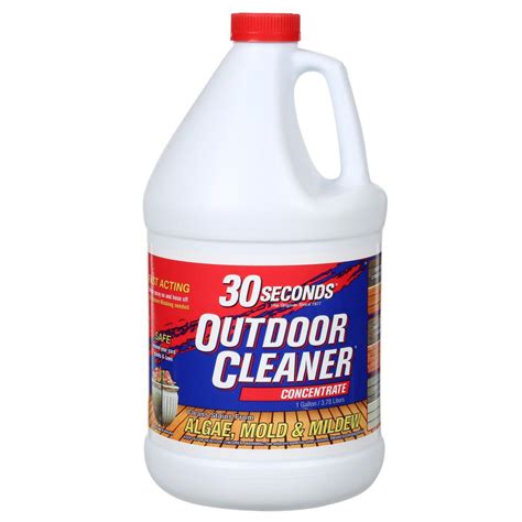 30 Seconds 1 Gal Outdoor Cleaner Concentrate 100047549 The Home Depot