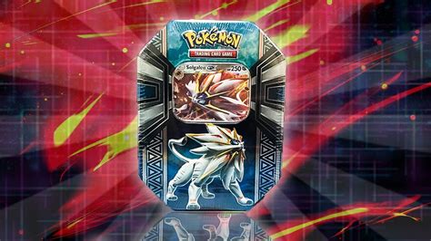 Pokemon Solgaleo GX Tin Legends Of Alola Tin Opening YouTube