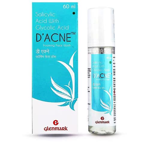 D Acne Foaming Face Wash 60ml Icm4online