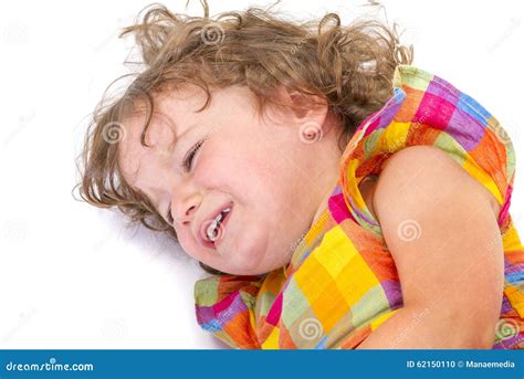 Pleurer De Petite Fille Photo Stock Image Du Mignon