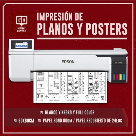 Impresión De Planos Y Posters Go Print Center Tijuana