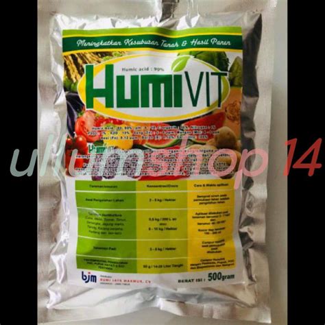 Jual Humivit Asam Humat 90 Kemasan 500gr Shopee Indonesia