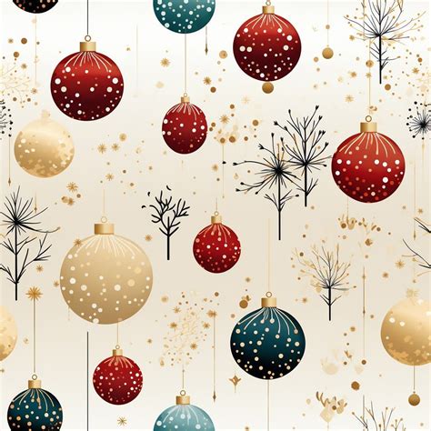 Christmas Bulbs Pattern 9 Fabric – ineedfabric.com