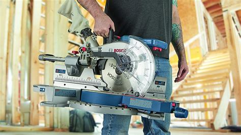 Bosch Gcm18v 10sdn14 Profactor™ Miter Saw Review Power Saw Central