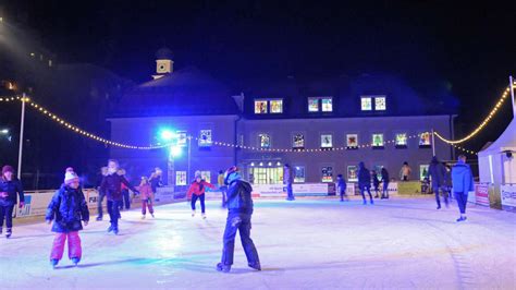 Eismärchen in Penzberg Abends doch eine Stunde länger