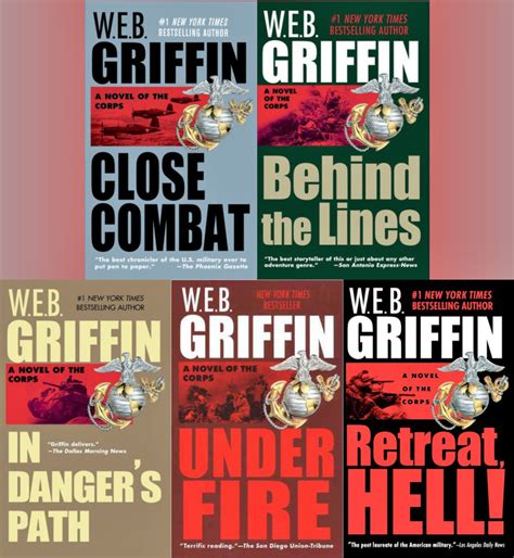 Marines Corps Military Fiction Series By Web Griffin Collection Set