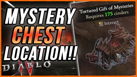 Diablo 4 Tortured Gifts Of Mystery Map Locations REVEALED YouTube