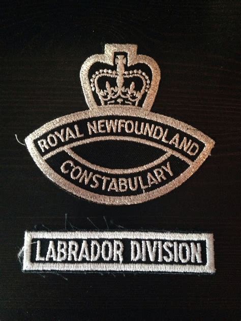 Royal Newfoundland Constabulary - Obsolete | Police patches, Police ...