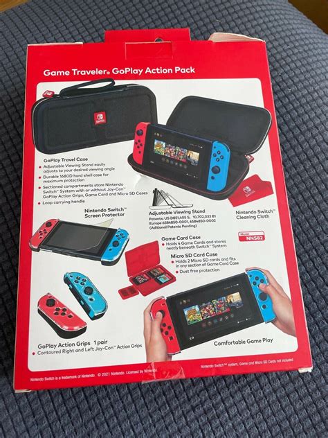 NEW Nintendo Switch Game Traveler GoPlay Action Pack EBay