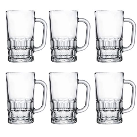 Conjunto 6 Canecas Chopp Vidro 360ml Class Home Leroy Merlin