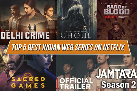 Top 5 Best Indian Web Series on Netflix