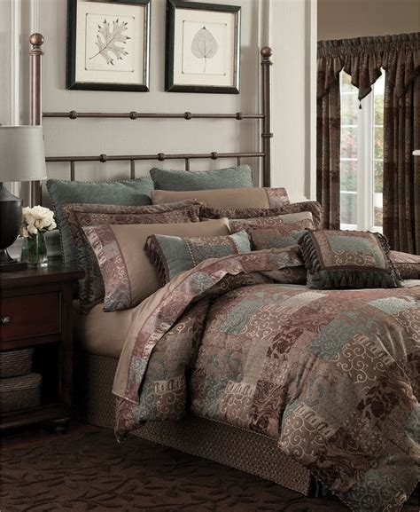 Croscill Galleria Brown Queen 4 Pc Comforter Set Macys Comforter Sets Southwestern