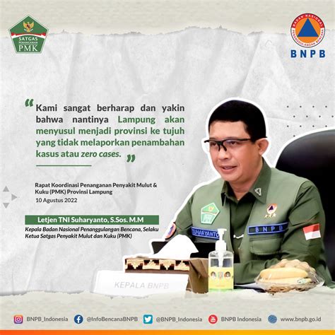 BNPB Indonesia On Twitter Halo SahabatTangguh Pada Rapat Koordinasi