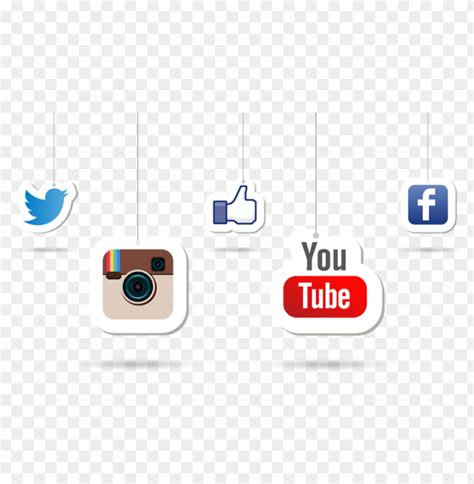 Facebook Instagram Twitter Icons Vector at Vectorified.com | Collection ...