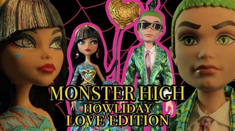 La Pareja Del A O Set Monster High Howliday Love Edition Cleo Y