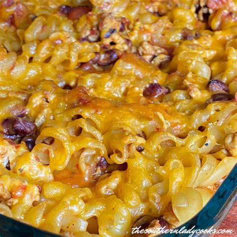 EASY CHILI PASTA BAKE - The Southern Lady Cooks