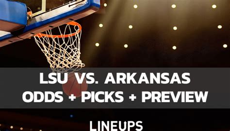 Lsu Vs Arkansas Odds Picks Predictions 1 23 23