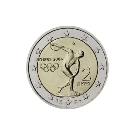 Moneda Conmemorativa Euros Grecia Jjoo