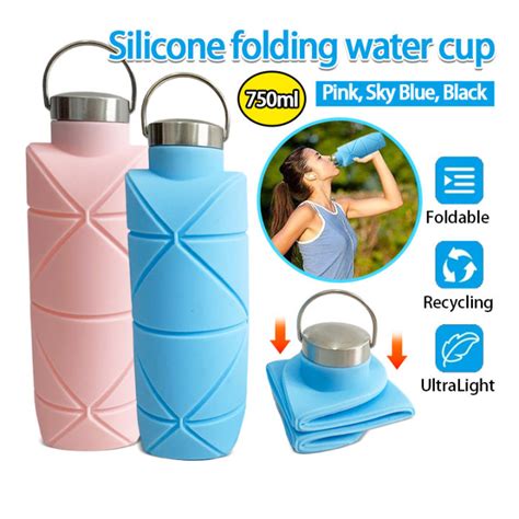 Ready Stock Foldable Water Bottle Botol Lipat Bottle Cup Botol Air