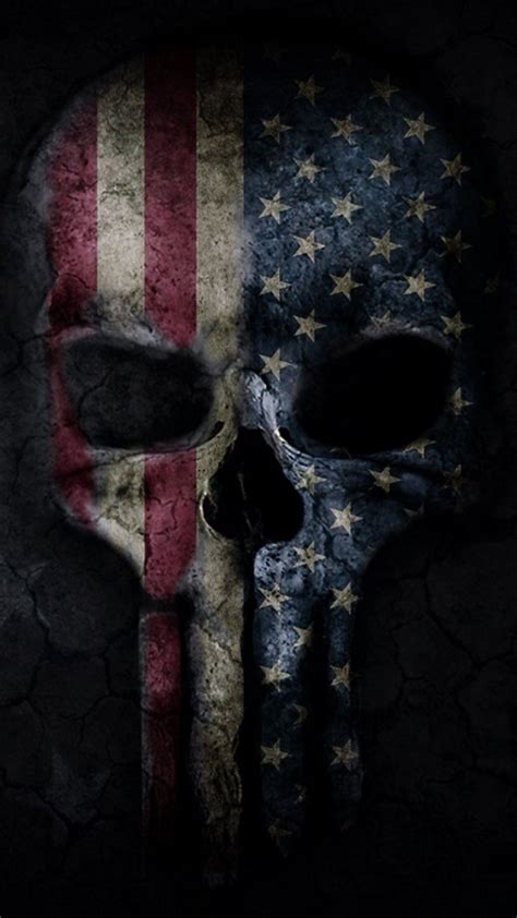 Muchatseble American Flag Wallpaper Skull Wallpaper America Flag