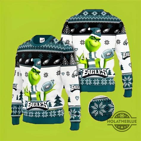 Grinch Inspired Christmas Sweaters 2023 Deck The Halls In Style