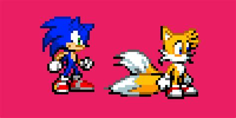 Pixilart Advance Sonic And Tails By Makkusu