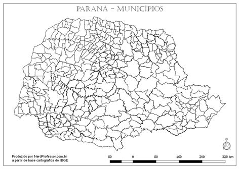 Mapas do Paraná Nerd Professor