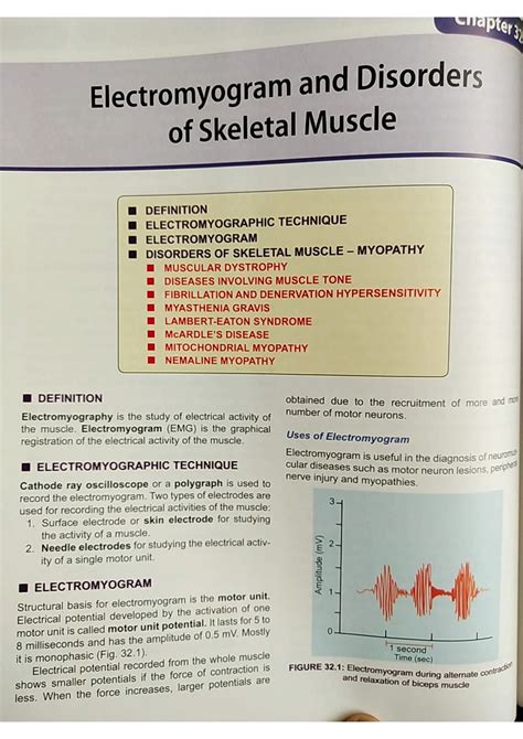 SOLUTION Electromyogram And Disorders Of Skeletal Muscle Studypool