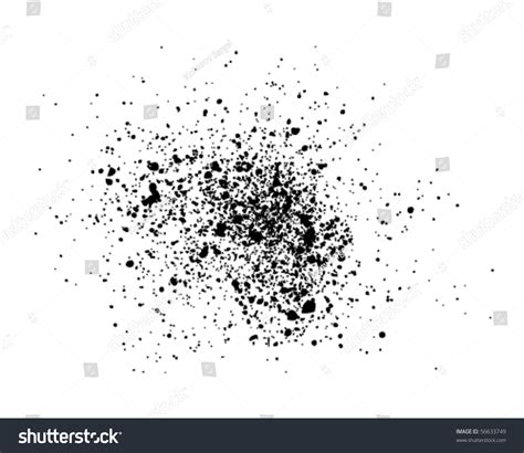 Spatter Stock Vector Illustration 56633749 : Shutterstock