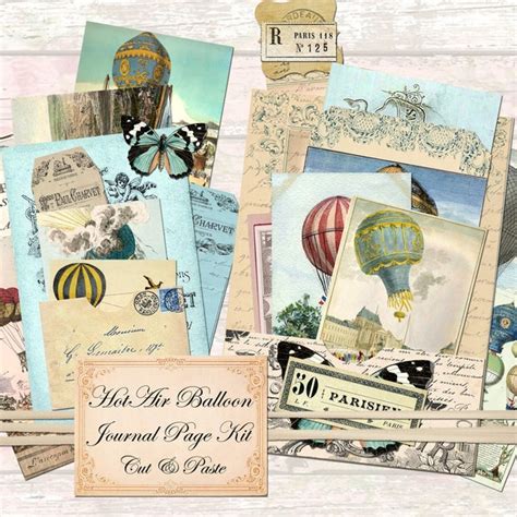 Hot Air Balloon Kit Etsy
